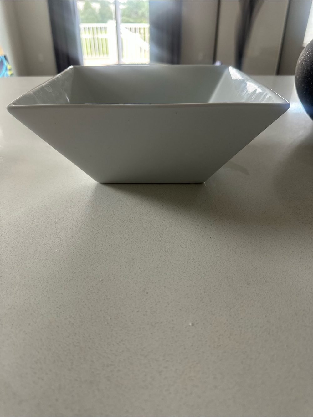 white square ceramic serving dish - Picture 2 of 3